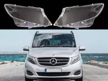 Κρύσταλλα Φαναριών Για Mercedes-Benz Vito W447 2014+ Ζευγάρι 2 Τεμάχια 