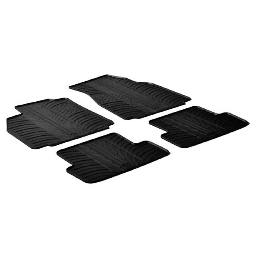 Lampa ΜΑΡΚΕ ΠΑΤΑΚΙΑ ΣΕ ΣΚΑΦΗ ΛΑΣΤΙΧΟ ΓΙΑ RENAULT MEGANE II 10/2002-09/2008 SUMISURA ΣΕ ΜΑΥΡΟ ΧΡΩΜΑ ΧΩΡΙΣ ΚΟΥΜΠΩΜΑΤΑ LAMPA - 4 ΤΕΜ. L2430.2