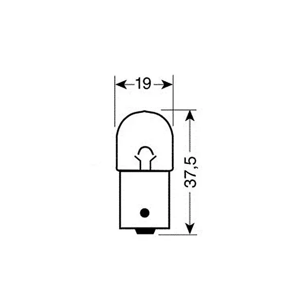Lampa ΛΑΜΠΕΣ ΦΟΥΝΤΟΥΚΑΚΙ 12V/R10W L5807.1