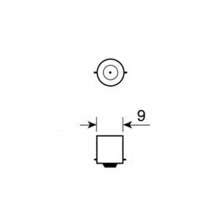 Lampa ΛΑΜΠΑ ΜΙΝΙΟΝ 12V/4W (T4W) L5808.0 