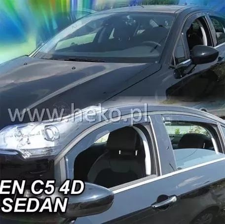 Heko ΑΝΕΜΟΘΡΑΥΣΤΕΣ ΑΥΤΟΚΙΝΗΤΟΥ ΓΙΑ CITROEN C5 4D/5D 2008-2017 ΖΕΥΓΑΡΙ ΑΠΟ ΕΥΚΑΜΠΤΟ ΦΙΜΕ ΠΛΑΣΤΙΚΟ HEKO - 2 ΤΕΜ. ΑΝΕΜ.12242 