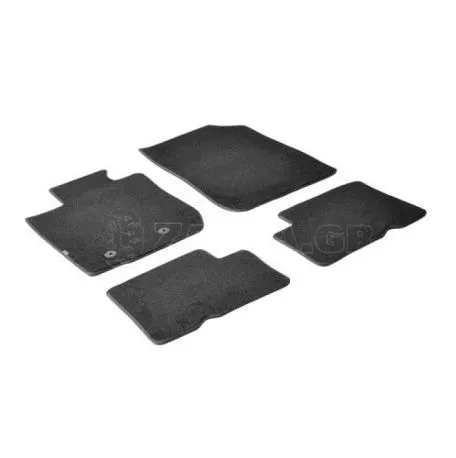 Lampa ΜΑΡΚΕ ΠΑΤΑΚΙΑ EXECUTIVE ΜΟΚΕΤΑ ΓΙΑ DACIA DUSTER 05/2010-01/2018 ΣΕ ΜΑΥΡΟ ΧΡΩΜΑ ΜΕ ΚΟΥΜΠΩΜΑΤΑ LAMPA - 4 ΤΕΜ. L2304.6 