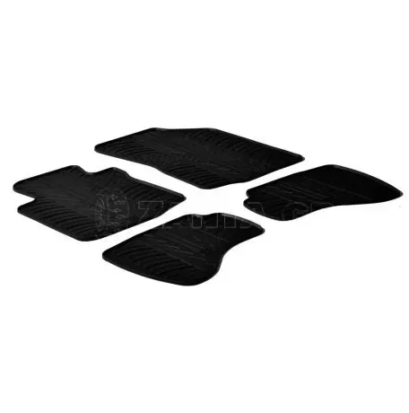 Lampa ΜΑΡΚΕ ΠΑΤΑΚΙΑ SUMISURA ΛΑΣΤΙΧΟ ΓΙΑ CITROEN C1 05/2005-05/2014 / PEUGEOT 107 05/2005-12/2014 / TOYOTA AYGO 05/2005-05/2014  ΣΕ ΜΑΥΡΟ ΧΡΩΜΑ ME ΚΟΥΜΠΩΜΑΤΑ LAMPA - 4 ΤΕΜ. L2460.7 