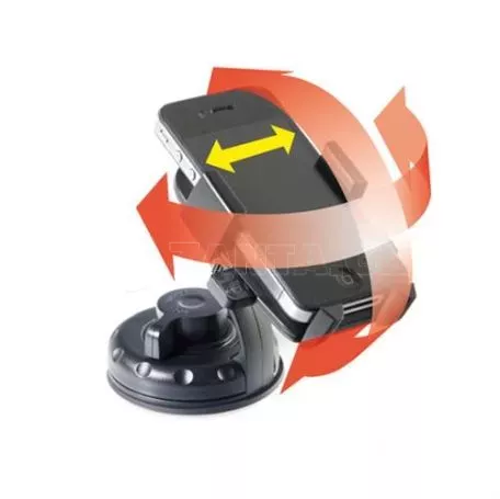 Lampa Βάση Κινητού EASY-LOCK με Βεντούζα για ταμπλώ και τζάμι (75mm max) L7251.2/T 