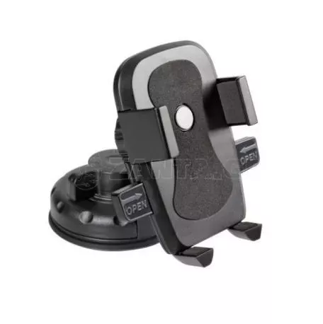 Lampa Βάση Κινητού EASY-LOCK με Βεντούζα για ταμπλώ και τζάμι (75mm max) L7251.2/T 