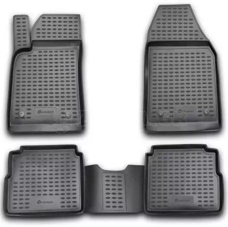 Novline ΜΑΡΚΕ ΠΑΤΑΚΙΑ ΣΕ ΣΚΑΦΗ TPE ΛΑΣΤΙΧΟ ΓΙΑ OPEL VECTRA C SW 2003-2008  ΣΕ ΑΝΘΡΑΚΙ ΣΚΟΥΡΟ ΓΚΡΙ ΧΡΩΜΑ NOVLINE - 4 ΤΕΜ. NLC.37.15.211K/NV 