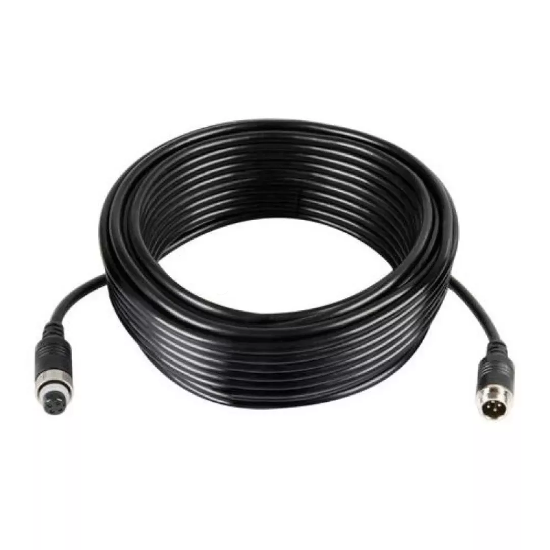 Lampa ΚΑΛΩΔΙΟ ΠΡΟΕΚΤΑΣΗΣ ΚΑΜΕΡΑΣ 4PIN ΜΕ ΣΠΕΙΡΩΜΑ ΑΔΙΑΒΡΟΧΟ 15m L7442.2