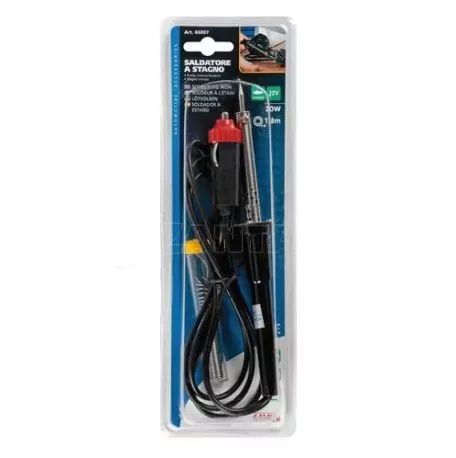 Lampa ΚΟΛΛΗΤΗΡΙ ΗΛΕΚΤΡΙΚΟ ΜΕ ΚΑΣΣΙΤΕΡΟ (KALAY) 12V 30W & ΦΙΣ ΑΝΑΠΤΗΡΑ & ΚΑΛΩΔΙΟ 130 cm 1TEM L6600.7 