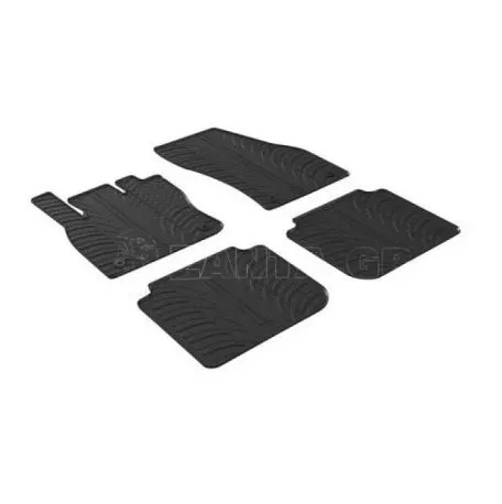 Lampa ΜΑΡΚΕ ΠΑΤΑΚΙΑ ΣΕ ΣΚΑΦΗ ΛΑΣΤΙΧΟ ΓΙΑ SKODA KODIAQ 5D 04/2017+ SUMISURA ΣΕ ΜΑΥΡΟ ΧΡΩΜΑ ME ΚΟΥΜΠΩΜΑΤΑ LAMPA - 4 ΤΕΜ. L2450.0 