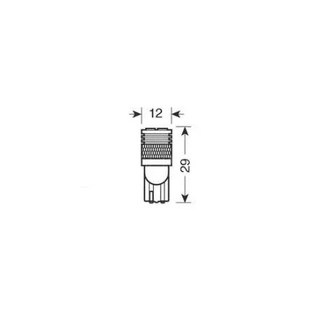 Lampa T10 12V W2,1x9,5d MEGA-LED 12 200lm (ΔΙΠΛΗΣ ΠΟΛΙΚΟΤΗΤΑΣ) 2ΤΕΜ. L5852.5 