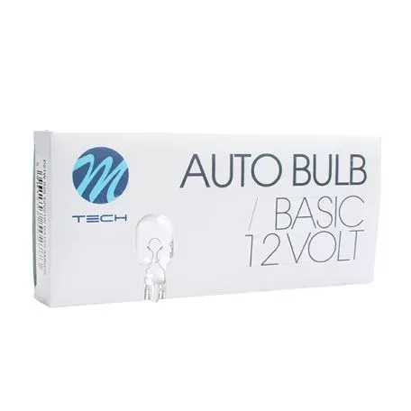 M-tech W16W 12V 16W W2,1x9,5d (ΚΑΡΦΩΤΟ ΑΚΑΛΥΚΟ) STANDARD ΑΛΟΓΟΝΟΥ 10ΤΕΜ. M-TECH Z60/MT 