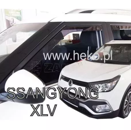 Heko ΣΕΤ ΑΝΕΜΟΘΡΑΥΣΤΕΣ ΑΥΤΟΚΙΝΗΤΟΥ ΓΙΑ SSANGYONG TIVOLI/ XLV 5D 2015> ΑΠΟ ΕΥΚΑΜΠΤΟ ΦΙΜΕ ΠΛΑΣΤΙΚΟ HEKO - 4 ΤΕΜ. ΑΝΕΜ.SET28913 