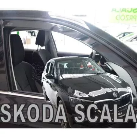 Heko ΑΝΕΜΟΘΡΑΥΣΤΕΣ ΑΥΤΟΚΙΝΗΤΟΥ ΓΙΑ SKODA SCALA 5D 2019> ΖΕΥΓΑΡΙ ΑΠΟ ΕΥΚΑΜΠΤΟ ΦΙΜΕ ΠΛΑΣΤΙΚΟ HEKO - 2 ΤΕΜ. ΑΝΕΜ.28352 