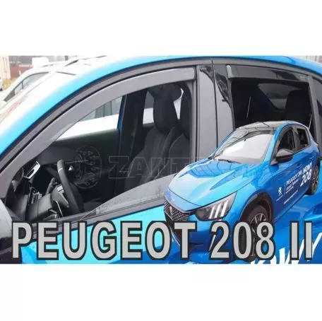 Heko ΣΕΤ ΑΝΕΜΟΘΡΑΥΣΤΕΣ ΑΥΤΟΚΙΝΗΤΟΥ ΓΙΑ OPEL CORSA F 5D 2019> / PEUGEOT 208 5D 2019> ΑΠΟ ΕΥΚΑΜΠΤΟ ΦΙΜΕ ΠΛΑΣΤΙΚΟ HEKO - 4 ΤΕΜ. ΑΝΕΜ.SET25406 