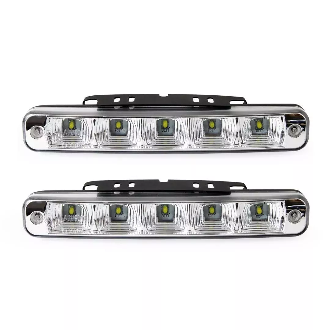 AMIO ΦΩΤΑ ΗΜΕΡΑΣ DRL 12/24V 11,52W 10 LED 1000Lm 190x29x40mm 2ΤΕΜ 01523/AM