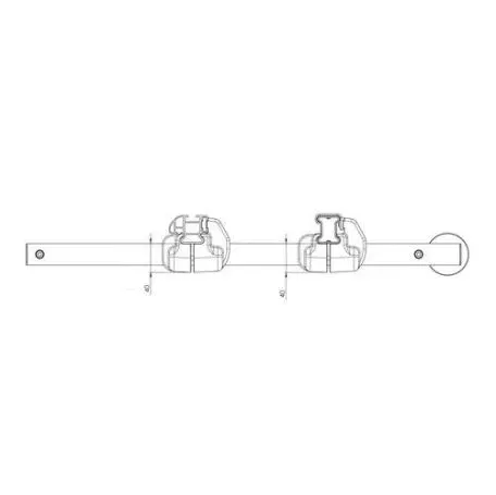 Nordrive ROLLER 96CM ΜΕ ΠΛΑΙΣΙΟ ΠΡΟΕΚΤΑΣΗ 180CM ΓΙΑ ΜΠΑΡΕΣ ΜΑΥΡΕΣ KARGO + ΑΛΟΥΜΙΝΙΟΥ KARGO-PLUS U-7 1ΤΕΜ. N11021 