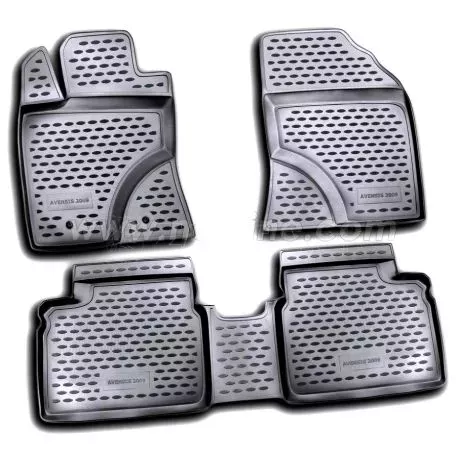 Novline ΜΑΡΚΕ ΠΑΤΑΚΙΑ ΣΕ ΣΚΑΦΗ TPE ΛΑΣΤΙΧΟ ΓΙΑ TOYOTA AVENSIS 4D 04/2009-12/2015  ΣΕ ΜΑΥΡΟ ΧΡΩΜΑ NOVLINE - 4 ΤΕΜ. NLC.48.19.210K/NV 