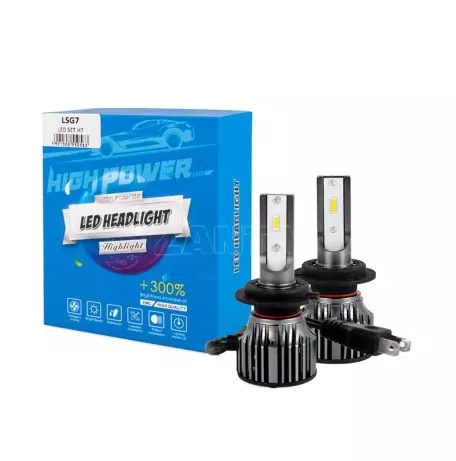 M-tech H7  9>24V 6.500K 6.400lm 50W CSP1860 LED LSG SERIES +300% KIT M-TECH - 2 ΤΕΜ. LSG7/MT 