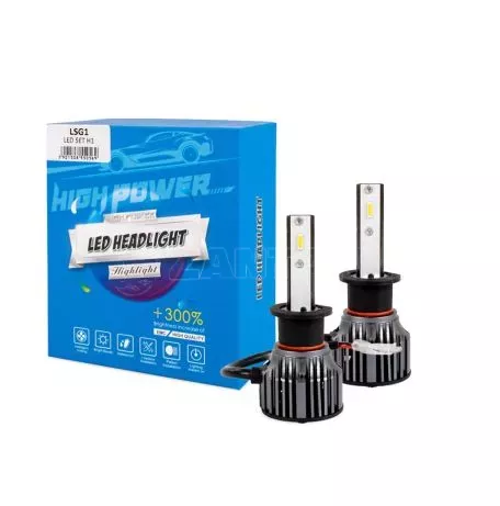 M-tech H1 9>24V 6.500K 5.000lm 50W CSP1860 LED LSG SERIES +300% KIT M-TECH - 2 ΤΕΜ. LSG1/MT 