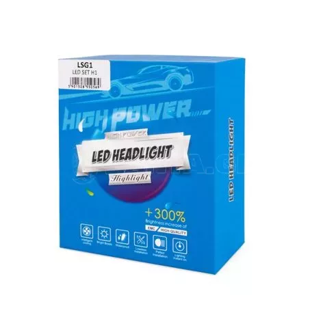 M-tech H1 9>24V 6.500K 5.000lm 50W CSP1860 LED LSG SERIES +300% KIT M-TECH - 2 ΤΕΜ. LSG1/MT 