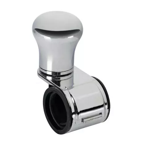 Lampa ΤΕΜΠΕΛΗΣ ΤΙΜΟΝΙΟΥ ΠΕΡΙΣΤΡΕΦΟΜΕΝΟΣ ΑΛΟΥΜΙΝΙΟ ΧΡΩΜΙΟ ΜΕ ΧΡΩΜΙΩΜΕΝΟ ΒΡΑΧΙΟΝΑ 20-40mm REVOLVE LAMPA - 1ΤΕΜ L0004.2 