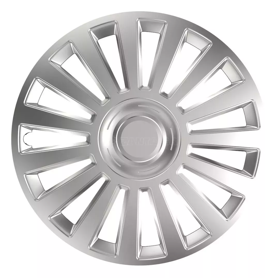 AMIO ΤΑΣΙ 16" HUBCAP LUXURY ΑΣΗΜΙ - 4 ΤΕΜ. 4595/AM