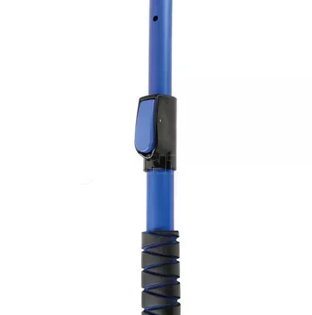 Lampa ΒΟΥΡΤΣΑ ΠΛΥΣΙΜΑΤΟΣ (25x10cm)  ΜΕ ΤΗΛΕΣΚΟΠΙΚΟ ΚΟΝΤΑΡΙ ΑΛΟΥΜΙΝΙΟΥ (102-155cm) ΜΑΥΡΟ/ΜΠΛΕ LUNA LAMPA - 1 ΤΕM. L3801.5 