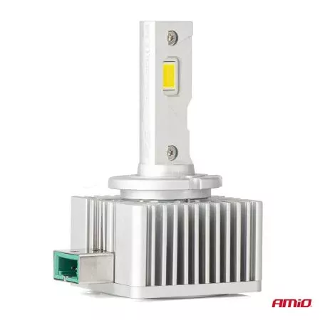 AMIO ΛΑΜΠΕΣ LED D3S/D8R 12V 6.000K 6800lm CAN-BUS D-BASIC SERIES AMIO - 2 Τεμ. 03628/AM 