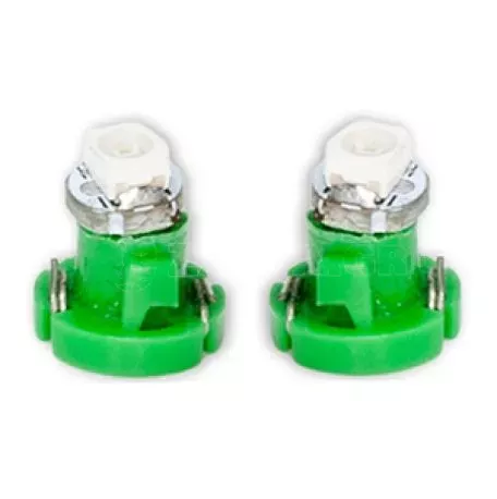 DGA ΛΑΜΠΑΚΙΑ LED T3 12V 1xSMD LED 6.000K ΠΡΑΣΙΝΟ ΦΩΣ 8mm DGA - 2ΤΕΜ. LED-T3SMD-1-G-12V/DGA 