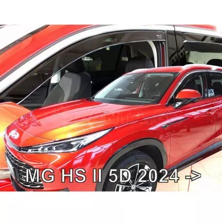Heko ΑΝΕΜΟΘΡΑΥΣΤΕΣ ΓΙΑ MG HS II 5D 2024+ ΣΕΤ ΑΥΤΟΚΙΝΗΤΟΥ ΑΠΟ ΕΥΚΑΜΠΤΟ ΦΙΜΕ ΠΛΑΣΤΙΚΟ HEKO - 4 ΤΕΜ ΑΝΕΜ.SET23811 