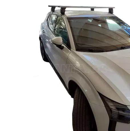 MENABO Kit Μπάρες - Πόδια MENABO DELTA SILVER για Volvo EX30 2023+ αλουμινίου- 2 τεμ. ΜΒ.VOLVOEX30.01 