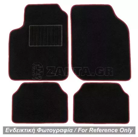 RACE AXION TYPE-A UNIVERSAL ΠΑΤΑΚΙΑ ΜΟΚΕΤΑ (ΜΑΥΡΟ ΜΕ ΚΟΚΚΙΝΟ ΡΕΛΙ) - 4 ΤΕΜ. ΠΑΤ.TYPE-A/RED-RX 