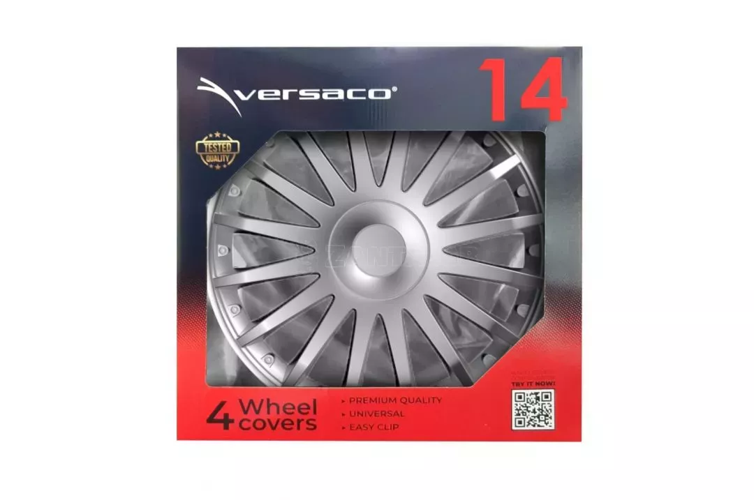 AMIO ΤΑΣΙ 14" CRYSTAL ΑΣΗΜΙ - ΣΕΤ 4ΤΕΜ ΣΕ ΚΟΥΤΙ ΑΜΙΟ 6308/AM