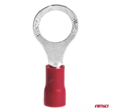 AMIO ΦΙΣΑΚΙΑ ΔΑΧΤΥΛΙΔΙ ΚΟΚΚΙΝΑ RV1.25-8 / 8.4mm ΑΜΙΟ - 10 ΤΕΜ. 03079/AM 