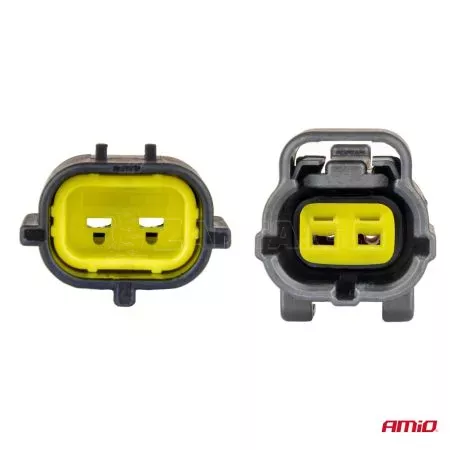 AMIO ΦΙΣΑ ΣΥΝΔΕΣΗΣ ΜΕ ΥΠΟΔΟΧΗ 2 PIN Φ2,2mm ΑΔΙΑΒΡΟΧΗ AMIO - 1 τεμ. 04346/AM 