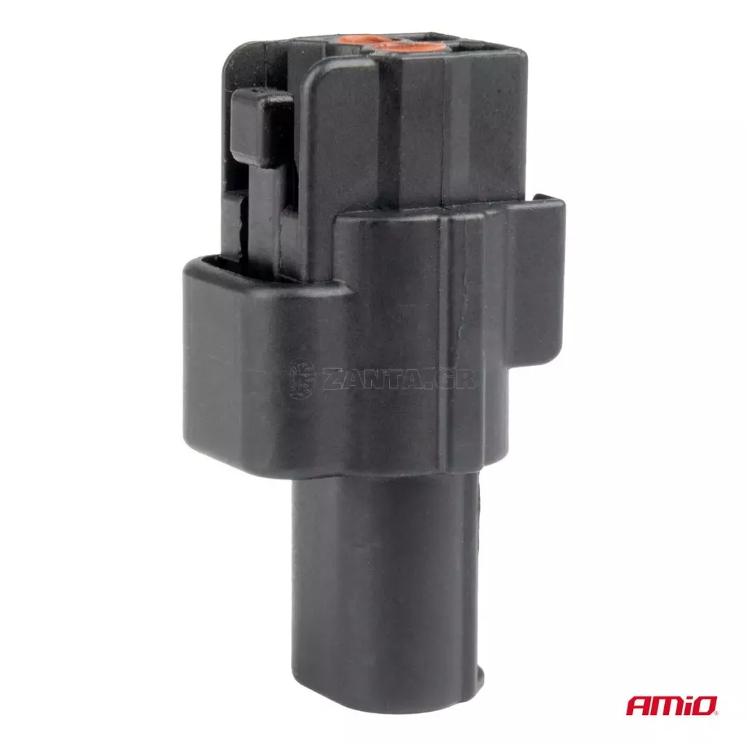 AMIO ΦΙΣΑ ΣΥΝΔΕΣΗΣ ΜΕ ΥΠΟΔΟΧΗ 2 PIN Φ2,2mm ΑΔΙΑΒΡΟΧΗ AMIO - 1 τεμ. 04346/AM