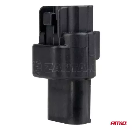 AMIO ΦΙΣΑ ΣΥΝΔΕΣΗΣ ΜΕ ΥΠΟΔΟΧΗ 3 PIN Φ2,2mm ΑΔΙΑΒΡΟΧΗ AMIO - 1 τεμ. 04347/AM 