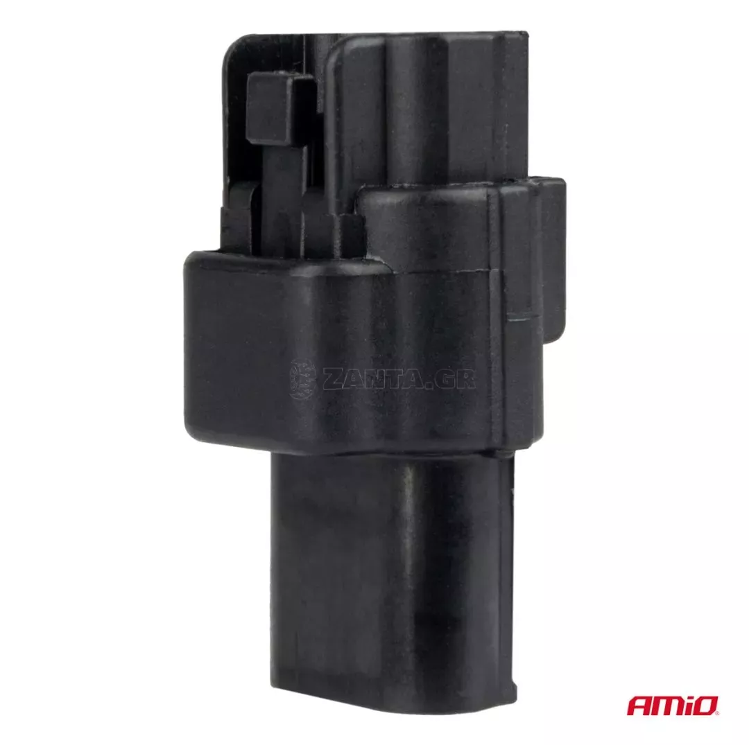 AMIO ΦΙΣΑ ΣΥΝΔΕΣΗΣ ΜΕ ΥΠΟΔΟΧΗ 3 PIN Φ2,2mm ΑΔΙΑΒΡΟΧΗ AMIO - 1 τεμ. 04347/AM