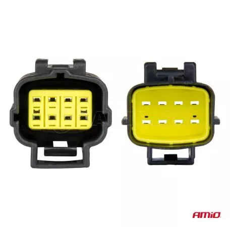 AMIO ΦΙΣΑ ΣΥΝΔΕΣΗΣ ΜΕ ΥΠΟΔΟΧΗ 8 PIN Φ2,2mm ΑΔΙΑΒΡΟΧΗ AMIO - 1 τεμ. 04350/AM 