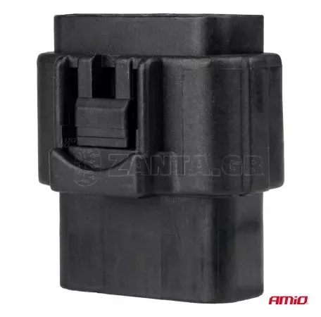 AMIO ΦΙΣΑ ΣΥΝΔΕΣΗΣ ΜΕ ΥΠΟΔΟΧΗ 12 PIN Φ2,2mm ΑΔΙΑΒΡΟΧΗ AMIO - 1 τεμ. 04352/AM 