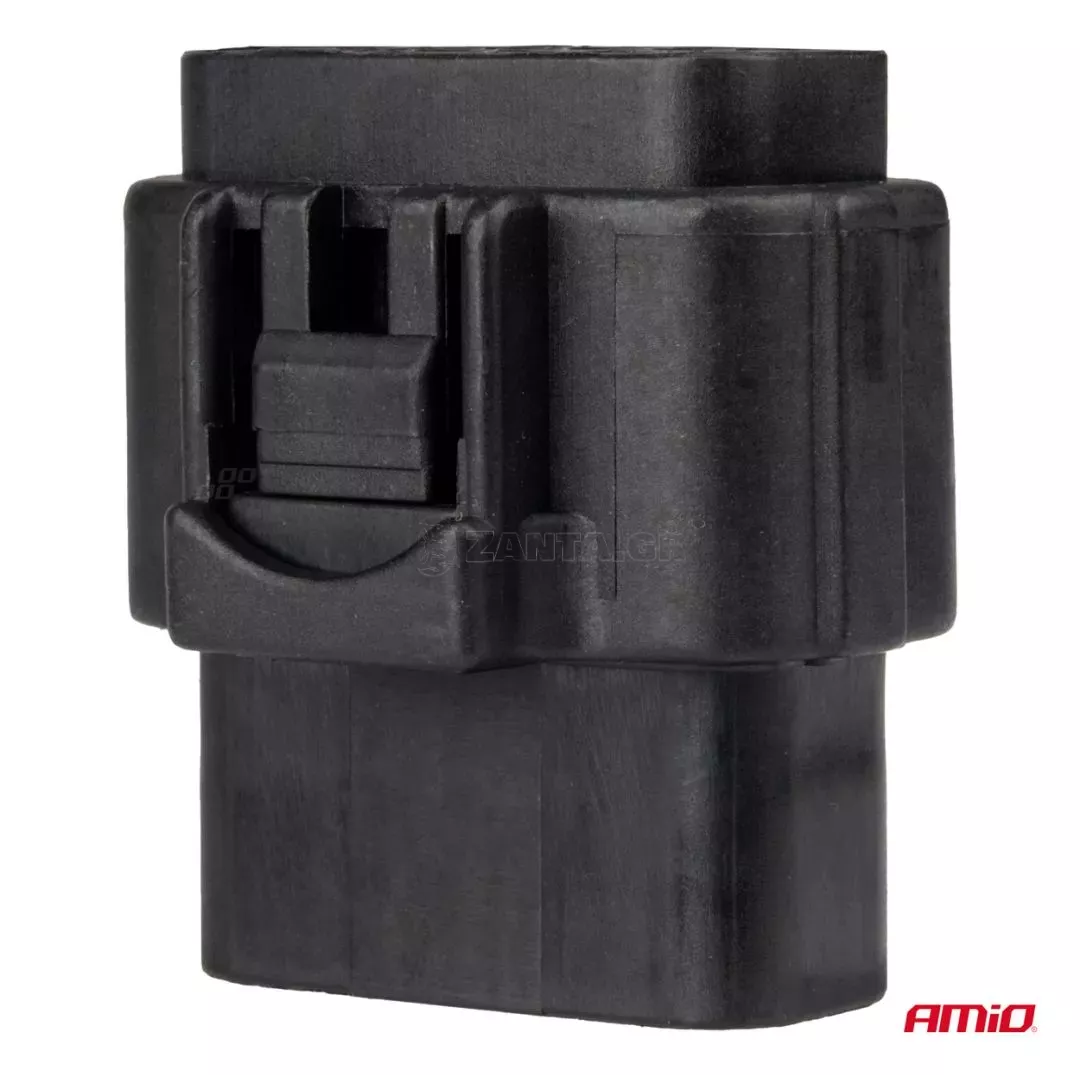 AMIO ΦΙΣΑ ΣΥΝΔΕΣΗΣ ΜΕ ΥΠΟΔΟΧΗ 12 PIN Φ2,2mm ΑΔΙΑΒΡΟΧΗ AMIO - 1 τεμ. 04352/AM