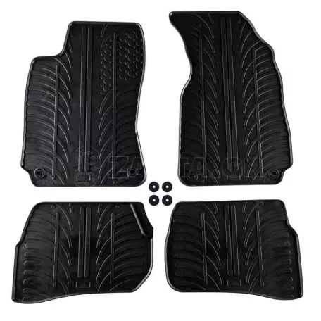 Πατάκια Αυτοκινήτου Gledring 0078 VW Passat 3B/ 3BG 1998-2005 Μαύρο 4 Τεμάχια 