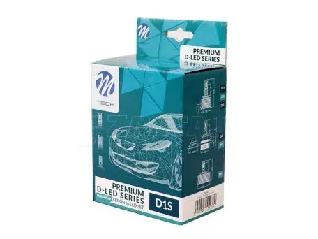 Λάμπες Led D1S M-tech Canbus 35W 6000K 8400lm 2 Τεμάχια 