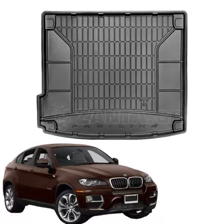Πατάκι Πορτ-Παγκάζ 3D Σκαφάκι Για Bmw X6 E71 08-14 Μαύρο Frogum 