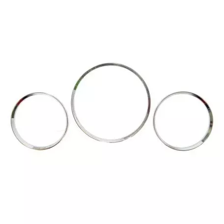 Δαχτυλίδια Καντράν Για Mercedes-Benz C-Class W202 93-95 Χρώμιο 