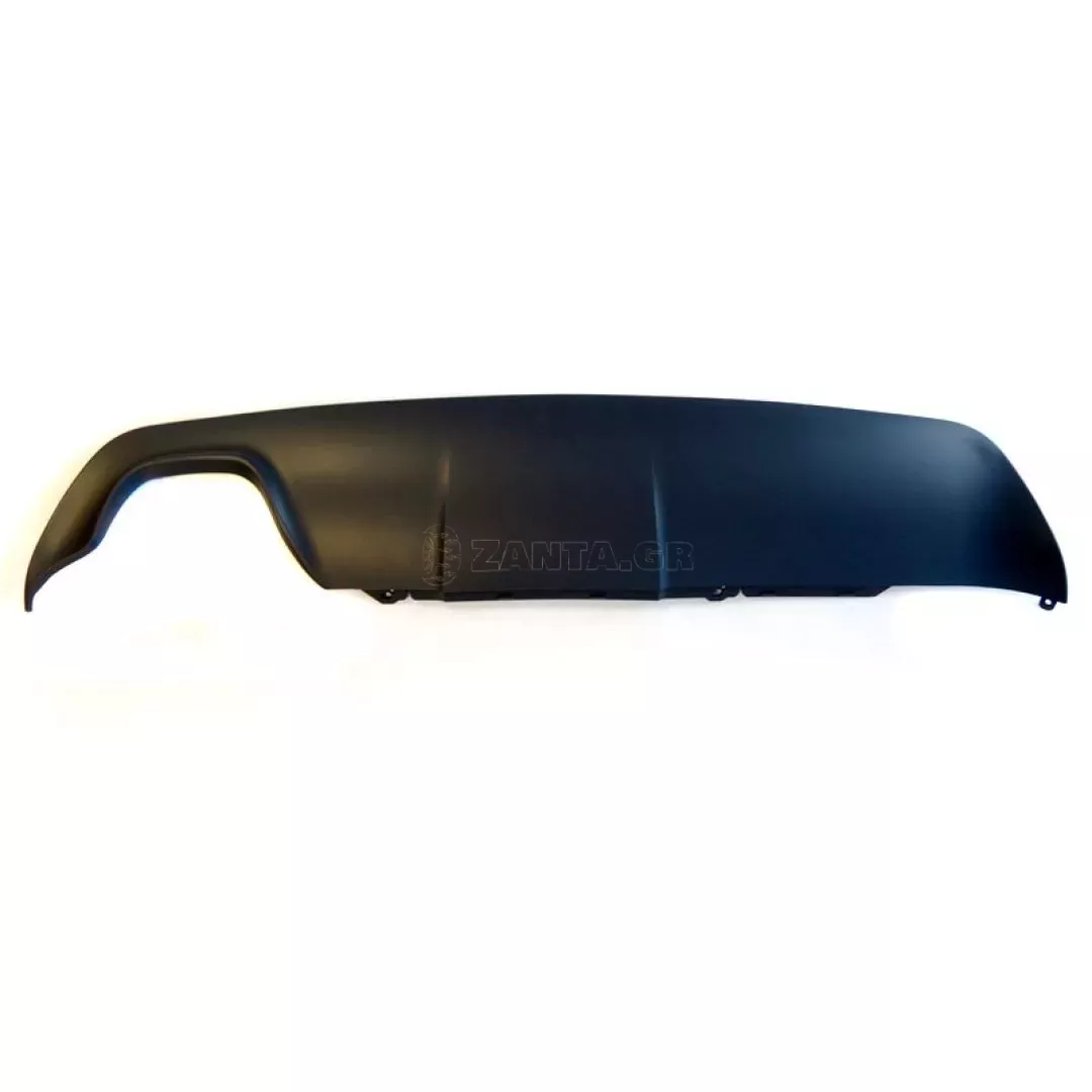 Diffuser Πίσω Προφυλακτήρα Για Bmw 5 E60 03-11 M-Tech Με 1 Διπλή Τρύπα Εξάτμισης Αριστερά Από Abs Πλαστικό 1 Τεμάχιο