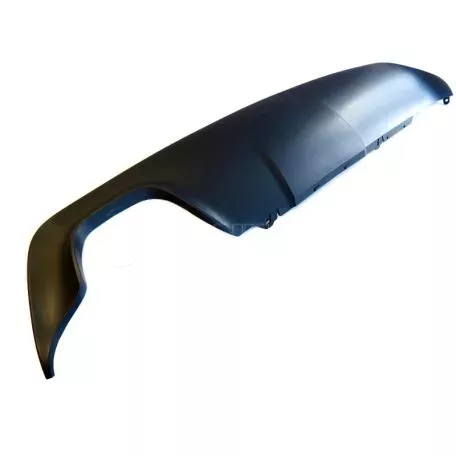Diffuser Πίσω Προφυλακτήρα Για  Bmw 5 E60 03-11 M-Tech Με 1 Διπλή Τρύπα Εξάτμισης Αριστερά Από Abs Πλαστικό 1 Τεμάχιο 
