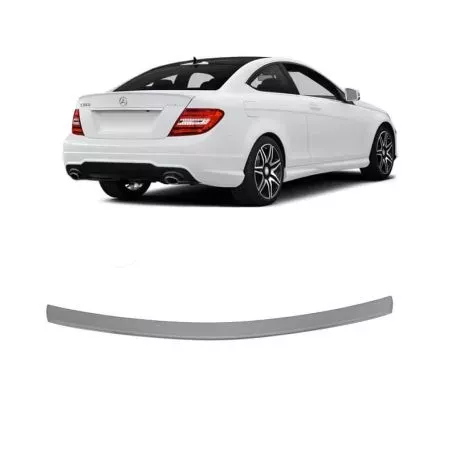 Αεροτομή Πορτ Παγκάζ Για Mercedes-Benz C-Class W204 Coupe 07-14 Amg Look Lipspoiler Από Abs Πλαστικό 