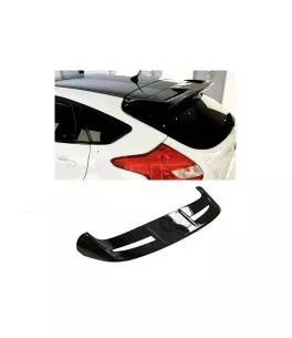 Αεροτομή Οροφής Για Ford Focus Hatchback 11-18 ST-Line Γυαλιστερή Μαύρη Από Abs Πλαστικό 