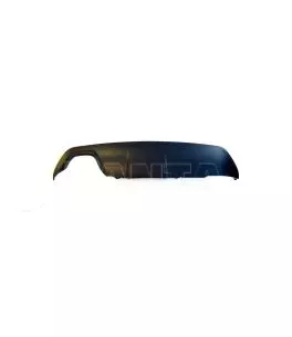 Diffuser Πίσω Προφυλακτήρα Για  Bmw 5 E60 03-11 M-Tech Με 1 Διπλή Τρύπα Εξάτμισης Αριστερά Από Abs Πλαστικό 1 Τεμάχιο 